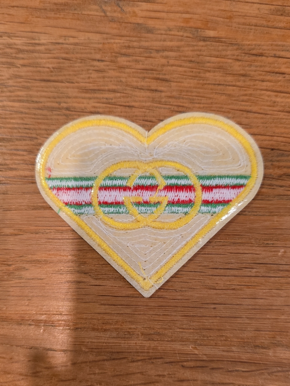 Heart Iron On Patch - Picture 3 of 4